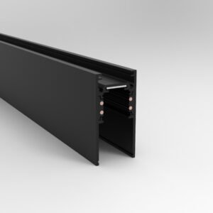 Low voltage track and rail